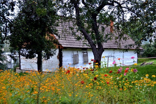 Vihorlatské muzeum v Humenném (expozice lidové architektury)